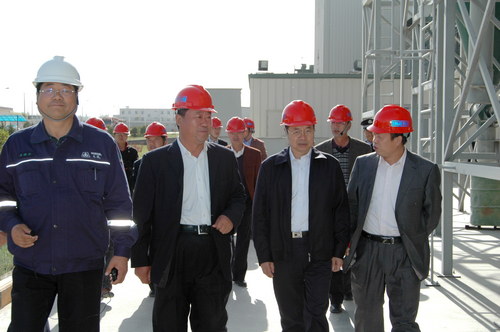 參加全國玉米種子生產(chǎn)加工技術(shù)培訓班的領(lǐng)導專家來公司參觀指導工作