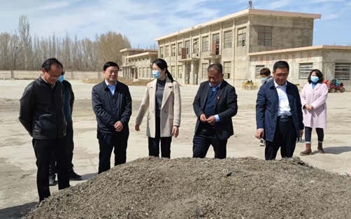 黨委書記、董事長劉興斌到金塔縣調(diào)研